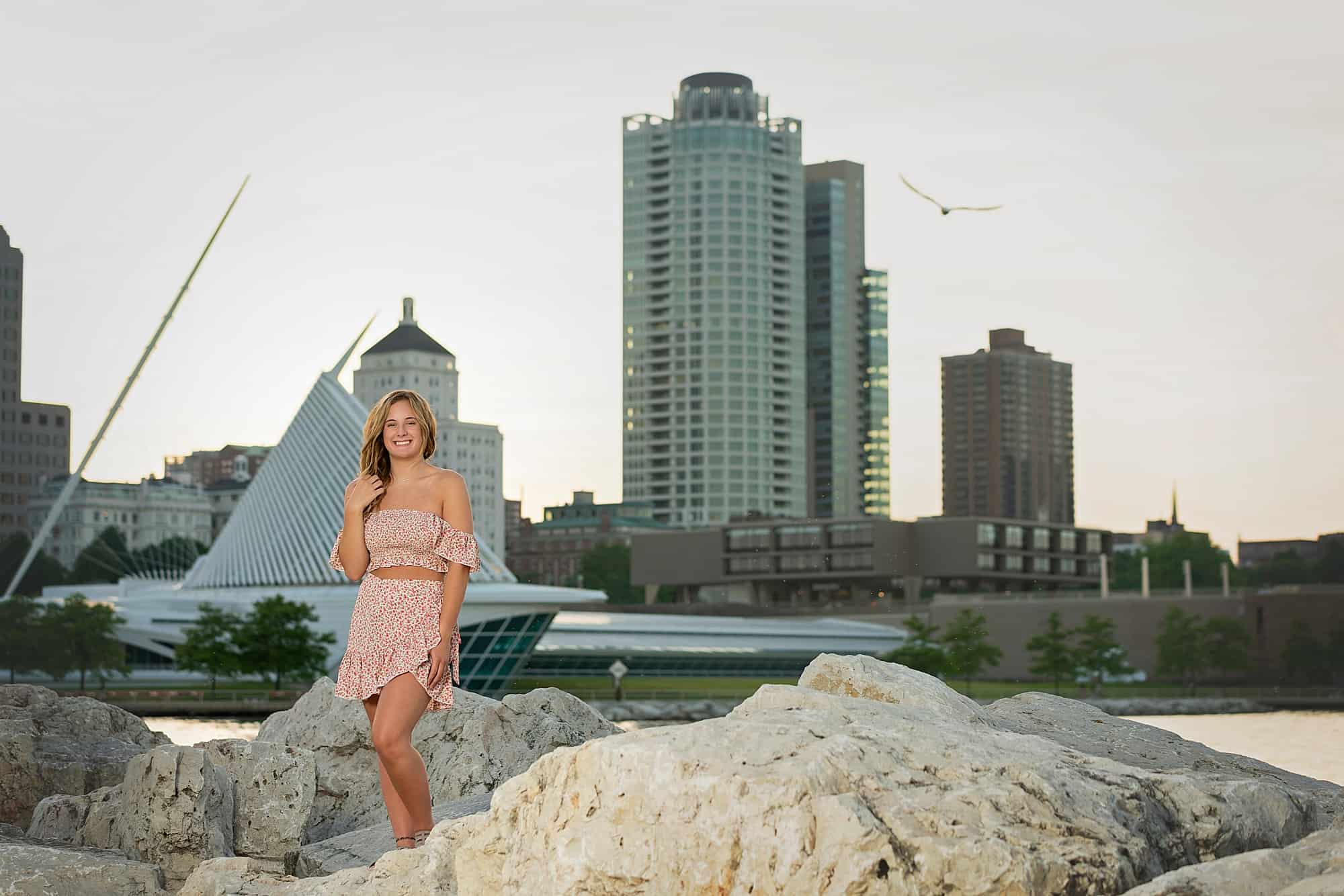 Senior Pictures in Downtown MKE