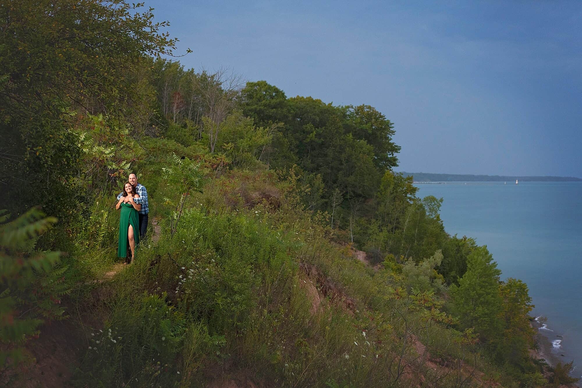 Engagement Photos at Lion's Den Gorge in Milwaukee, Wisconsin